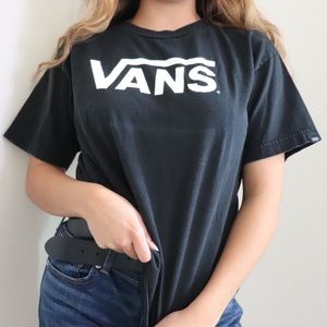 VANS BLACK TEE